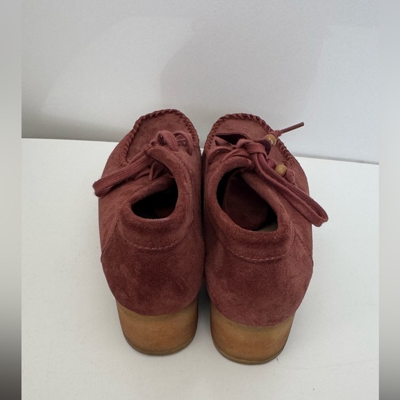 Clarks Women's Suede Platform Shoes size 8 - Picture 4 of 5